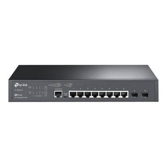 Tp-Link Switch JetStream 8 Port Gigabit L2 menedzselhető (TL-SG3210) Tp-Link Switch JetStream 8 Port Gigabit L2 menedzselhető (TL-SG3210)