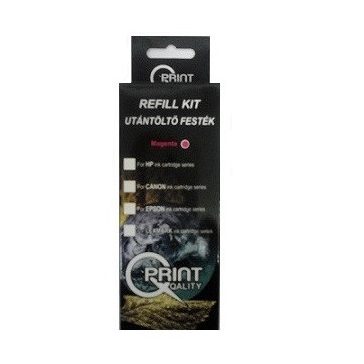   Q-Print töltőkészlet Canon univerzális magenta (1x30ml) (Doboz nélkül, gyári fóliában)