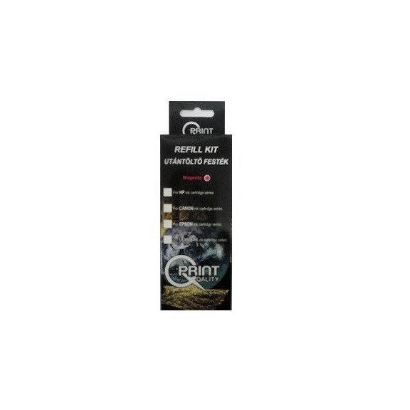 Q-Print töltőkészlet Canon univerzális magenta (1x30ml) (Doboz nélkül, gyári fóliában) Q-Print töltőkészlet Canon univerzális magenta (1x30ml) (Doboz nélkül, gyári fóliában)