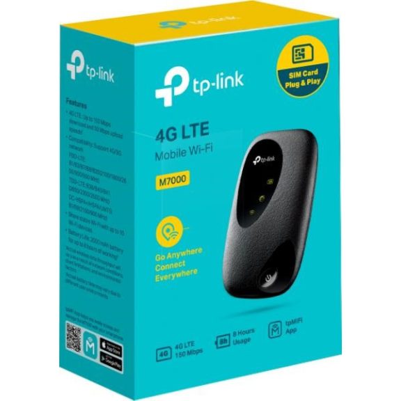 Tp-Link Router 4G Modem+Wireless Router 300 Mbs M7000 Tp-Link Router 4G Modem+Wireless Router 300 Mbs M7000