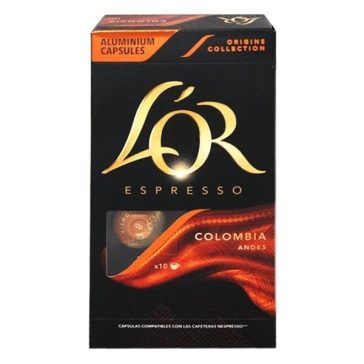   Kávékapszula L'OR Colombia Nespresso kompatibilis  10 kapszula/doboz