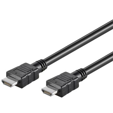   Goobay kábel HDMI (apa) - HDMI (apa) 5 m (v1.4, 4k 30Hz), nikkel bevonatú csatlakozó