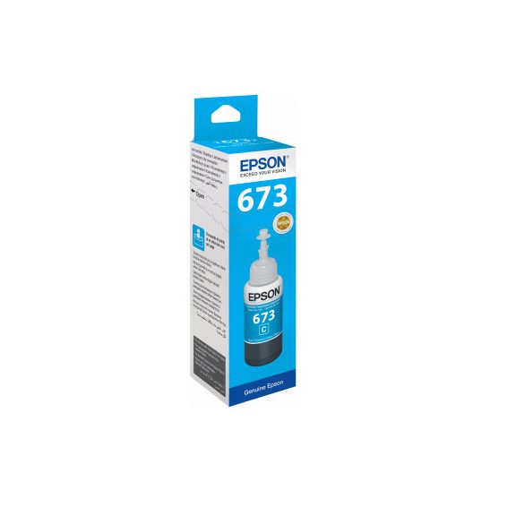 Epson tinta T6732 cyan 70ML (673) Epson tinta T6732 cyan 70ML (673)
