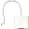 Goobay USB-C apa - VGA anya átalakító, fehér