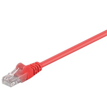 Goobay UTP CAT 5e patch kábel 1 m, piros