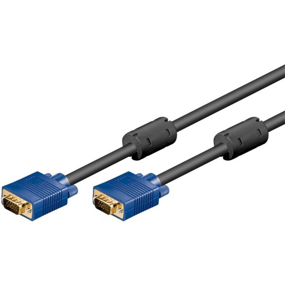 Goobay VGA (apa) - VGA (apa) kábel, 10 m Goobay VGA (apa) - VGA (apa) kábel, 10 m
