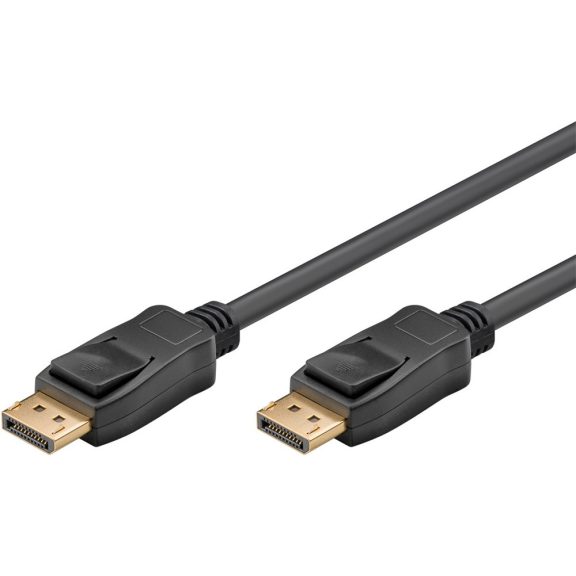 Goobay Displayport (apa) - Displayport (apa) kábel 3 m 32,4 Gbit/s (8K@60Hz/4K@144Hz) Goobay Displayport (apa) - Displayport (apa) kábel 3 m 32,4 Gbit/s (8K@60Hz/4K@144Hz)