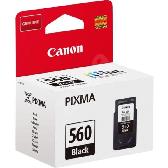 Canon tinta PG560 black (sérült csomagolás) Canon tinta PG560 black (sérült csomagolás)