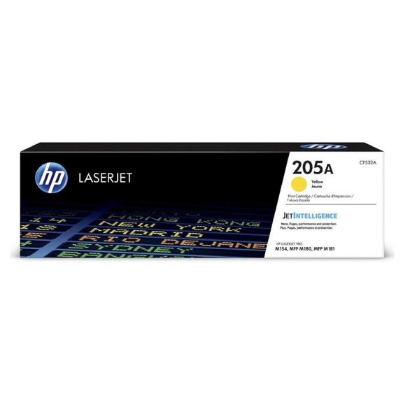 Hp toner CF532A (205A) yellow 0,9K Hp toner CF532A (205A) yellow 0,9K
