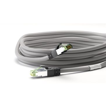 Goobay CAT 8 S/FTP patch kábel, 0,5 m, szürke