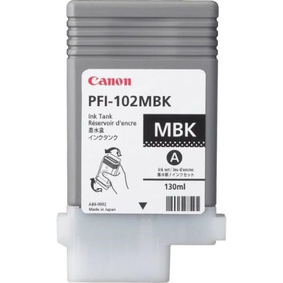 Canon tinta PFI102 matt black (lejárt szavatosságú termék) Canon tinta PFI102 matt black (lejárt szavatosságú termék)