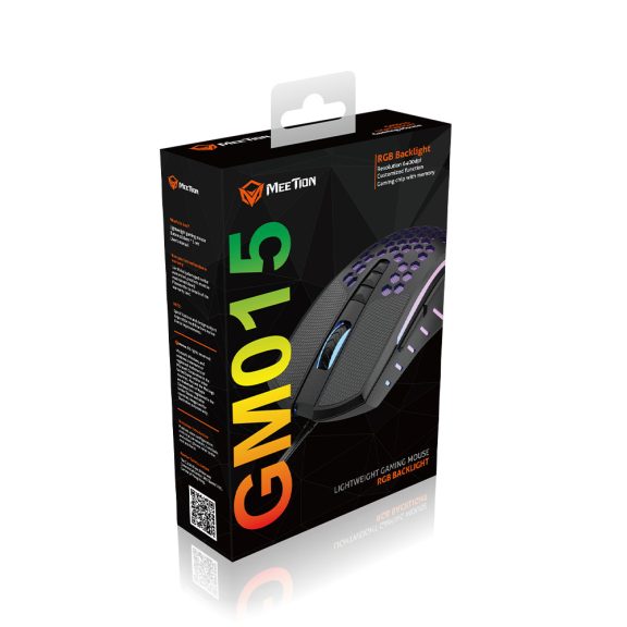 Meetion MT-GM015 méhsejtes gamer egér Meetion MT-GM015 méhsejtes gamer egér