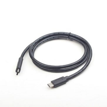  Kábel USB 3.1 TYPE-C Adatkábel 1M Gembird, fekete (CCP-USB3.1-CMCM-1M)