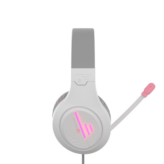 Meetion MT-HP021 gamer fejhallgató White/Pink 3,5 mm Jack+USB Meetion MT-HP021 gamer fejhallgató White/Pink 3,5 mm Jack+USB