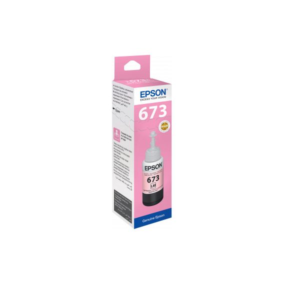 Epson tinta T6736 light magenta 70ML (673) Epson tinta T6736 light magenta 70ML (673)