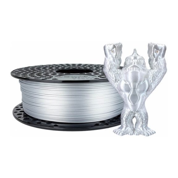 AzureFilm filament Silk silver, 1,75 mm, 1 kg AzureFilm filament Silk silver, 1,75 mm, 1 kg