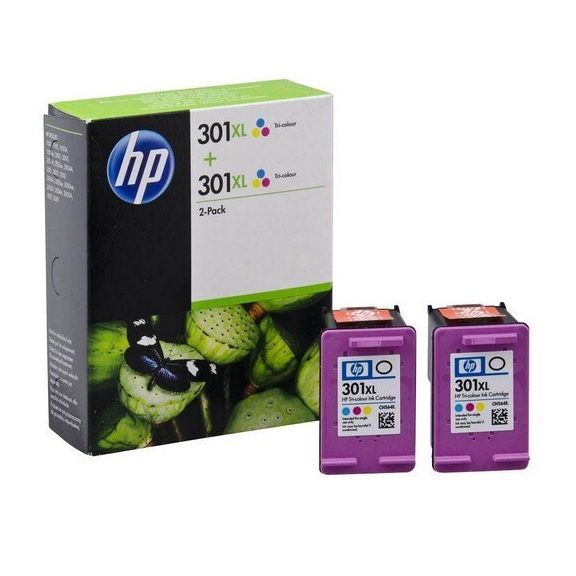 Hp tinta D8J46AE (301XL) color duopack (lejárt szavatosságú termék) Hp tinta D8J46AE (301XL) color duopack (lejárt szavatosságú termék)