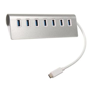 VCOM USB3.1 C-Type hub USB3.0 7 port DH317