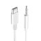 VCOM USB Type-C apa - Jack 3.5mm kábel, 1 m (CU440)