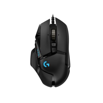 Logitech gamer egér G502 Hero USB fekete