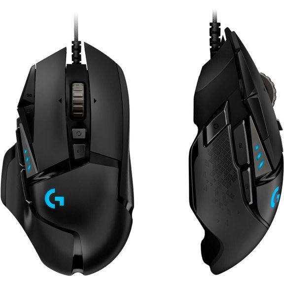 Logitech gamer egér G502 Hero USB fekete