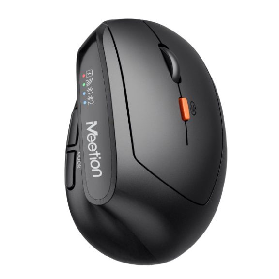 Meetion ergonómikus egér BTM008 2,4G+Bluetooth Black Meetion ergonómikus egér BTM008 2,4G+Bluetooth Black