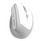 Meetion ergonómikus egér  BTM008 2,4G+Bluetooth  White