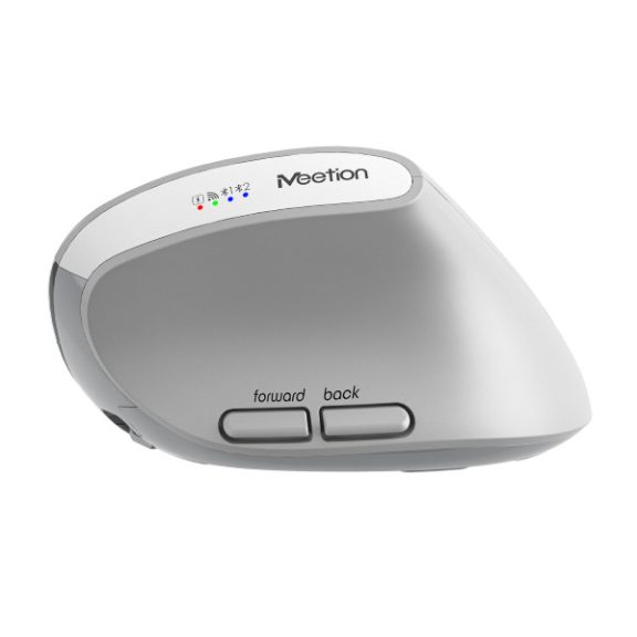 Meetion ergonómikus egér BTM008 2,4G+Bluetooth White Meetion ergonómikus egér BTM008 2,4G+Bluetooth White