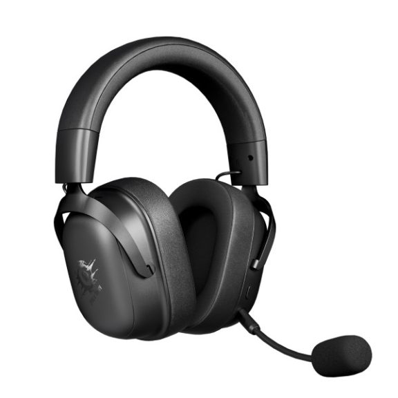 Meetion FORK PRO Vezetékes+2,4G+Bluetooth gamer fejhallgató (Black+Gray)