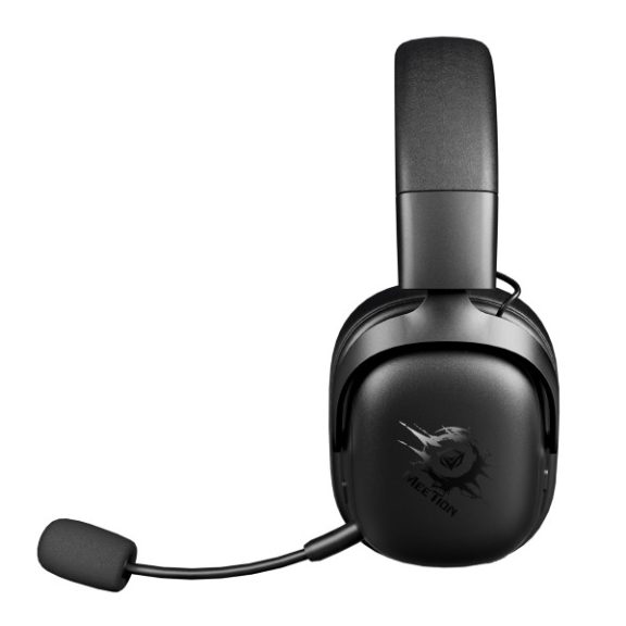 Meetion FORK PRO Vezetékes+2,4G+Bluetooth gamer fejhallgató (Black+Gray)