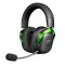 Meetion FORK PRO Vezetékes+2,4G+Bluetooth gamer fejhallgató (Black+Green)