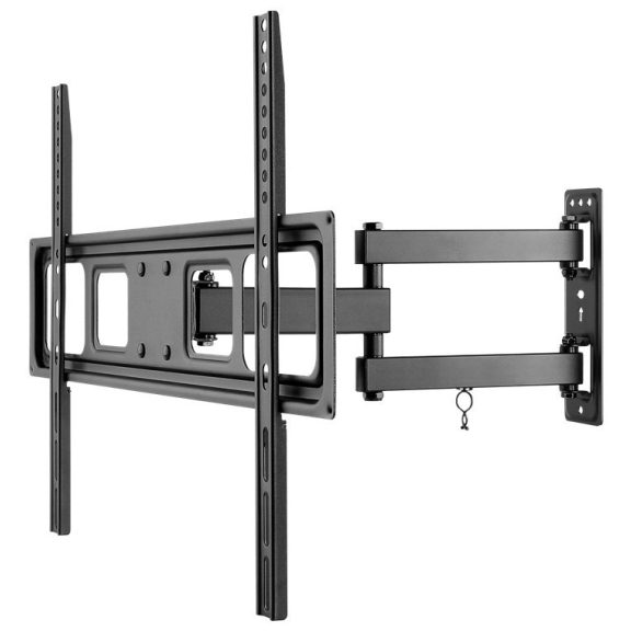 Goobay Basic forgatható-dönthető fali konzol (L) 37"-70"-ig, fekete