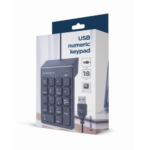 Gembird USB numerikus billentyűzet (KPD-U-03) Gembird USB numerikus billentyűzet (KPD-U-03)