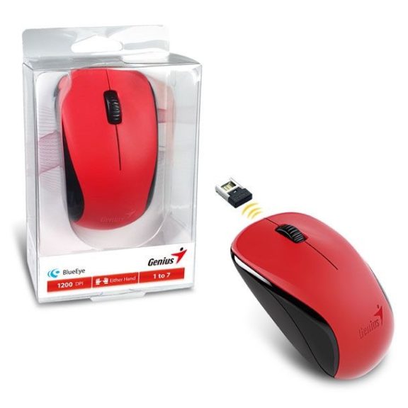 Genius egér Wireless NX-7000 piros Genius egér Wireless NX-7000 piros