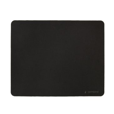 Egérpad egyszínű fekete (MP-S-BK)