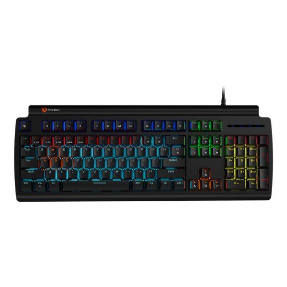Meetion Blue Switch RGB mechanikus gamer  billentyűzet MK600MX (HU)