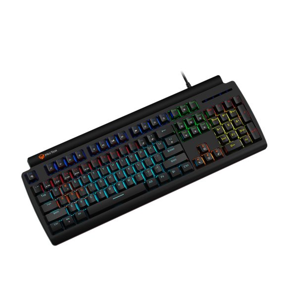 Meetion Blue Switch RGB mechanikus gamer  billentyűzet MK600MX (HU)