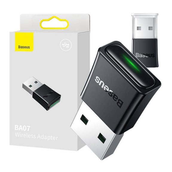 Baseus BA07 Bluetooth adapter 5.1 (fekete) Baseus BA07 Bluetooth adapter 5.1 (fekete)