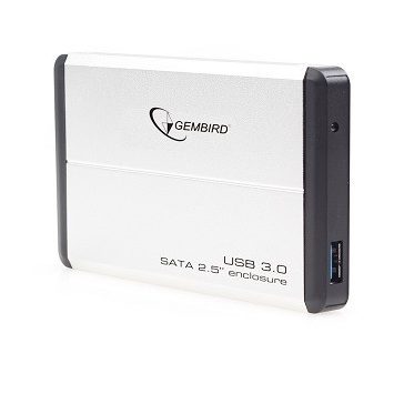   Ház Gembird külső Hdd 2,5" USB3.0 - SATA (EE2-U3S-2-S) aluminium