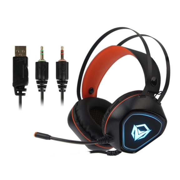 Meetion MT-HP020 gamer fejhallgató 3,5 mm jack+USB