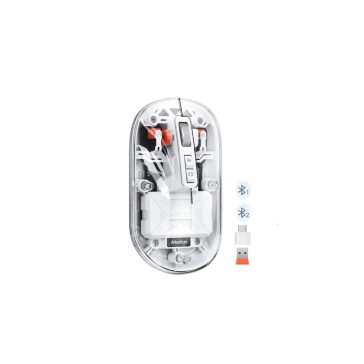 Meetion egér BTM005 2,4G+Bluetooth fehér