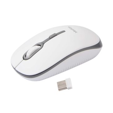 Meetion wireless egér MT-R547 white+gray