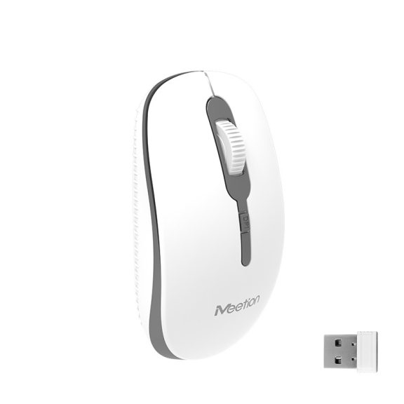 Meetion wireless egér MT-R547 white+gray