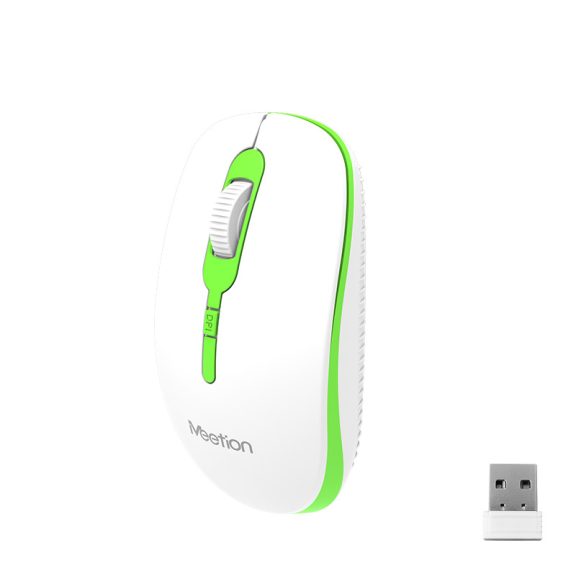 Meetion wireless egér MT-R547 white+gray