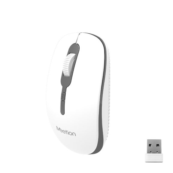 Meetion wireless egér MT-R547 white+gray