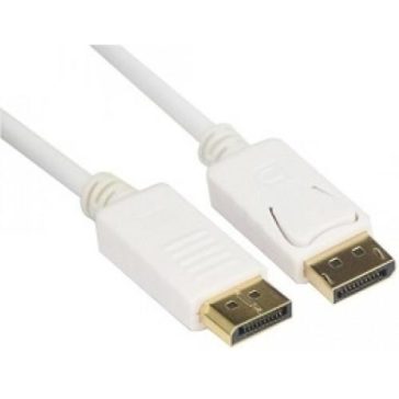   VCOM kábel Displayport 1.1V (apa-apa), 3 M, fehér (CG631-3.0)