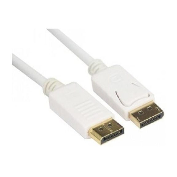 VCOM kábel Displayport 1.1V (apa-apa), 3 M, fehér (CG631-3.0) VCOM kábel Displayport 1.1V (apa-apa), 3 M, fehér (CG631-3.0)