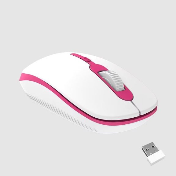 Meetion wireless egér MT-R547 white+red