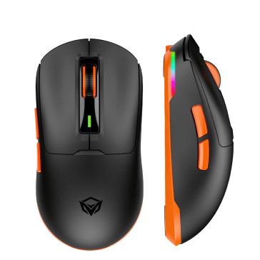 Meetion GW24 Vezetékes+2,4G+Bluetooth gamer egér fekete