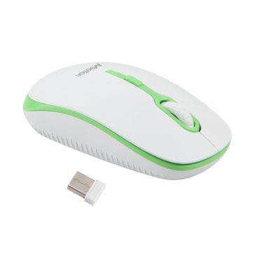 Meetion wireless egér MT-R547 white+green